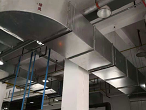 華中藥業立體庫防排煙係統